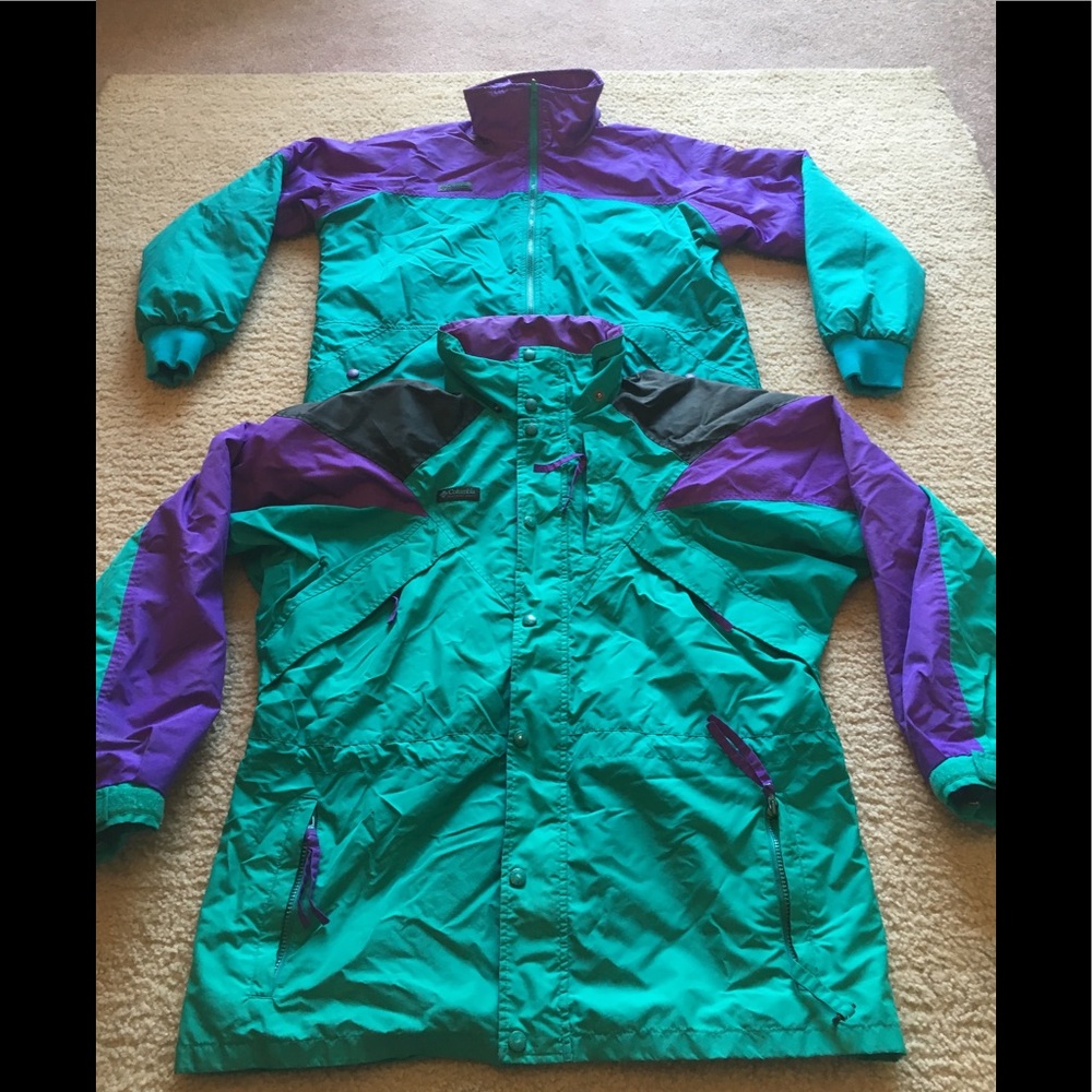 Vintage Columbia 3 in 1 ski jacket williwaw